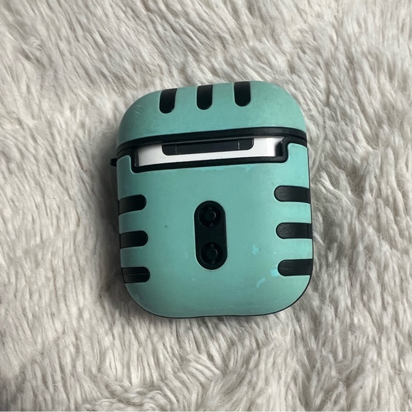 Apple Airpods (2nd Generation) With Turquoise Case - Picture 3 of 10
